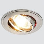 Встраиваемый светильник Ambrella Light Classic 104A SN/G