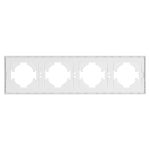 Рамка пластиковая на 4 поста Arlight FRM-TENDO-PL-4-WH 053847