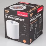 Накладной светильник Arlight SP-FOCUS-R140-30W Day White 021428