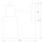 Бра Eurosvet Vegga 70160/1 хром