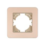 Рамка алюминиевая на 1 пост Arlight FRM-AKIRY-SFAL-1-GD 049686