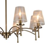 Люстра на штанге Escada Faith 694/8PL Gold