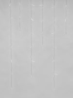 Уличная светодиодная гирлянда (UL-00003949) Uniel бахрома теплый белый-белый ULD-B3010-200/TTK Warmwhite-White IP44