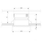 Встраиваемый светильник Elektrostandard Teka 4690389177224