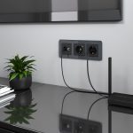 Рамка из стекла на 3 поста Werkel Elite графит 4690389180774 W0032440