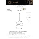 Подвесной светильник Aployt Elin APL.665.06.17