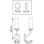 Бра Lightstar Flume 723615