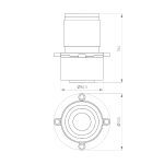 Насадка кадрирующая Arlight LGD-CROPLENS-R85 (BK) 046746