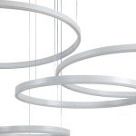 Подвесная люстра Indigo Galass 14001/4P White V000033L