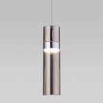 Подвесной светильник Eurosvet Lumen 50244/1 LED хром/дымчатый a061289