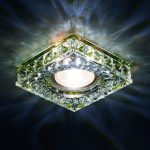Встраиваемый светильник Ambrella Light Crystal Led S251 GD