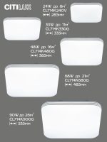 Потолочная светодиодная люстра Citilux Симпла CL714K680G