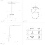 Настольная лампа Eglo Brolini 900529