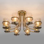 Потолочная люстра Eurosvet Coppa 60085/8 античная бронза