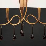 Подвесная люстра Mantra Paola Painted Gold 3540