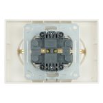 Розетка 2-местная с защитной шторкой Stekker Эмили с/з 250В 16А RST16-5114-08 кашемир soft touch 49908