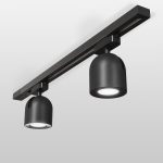 Трековый светильник Elektrostandard Ogma GU10 Черный (MRL 1005) однофазный 4690389148118