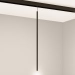 Трековый магнитный светильник Arlight MAG-ORIENT-SPOT-HANG-L600-R12-2W Warm3000 (BK, 20 deg, 48V) 044502