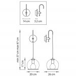 Бра Lightstar Sferico 729611