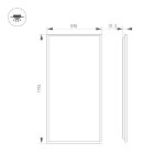 Панель светодиодная Arlight DL-TITAN-S600x1200-60W Day4000 052818