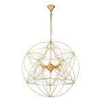 Подвесная люстра iLamp Element 8777-800 Gold