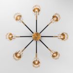 Люстра на штанге Eurosvet 70090/8 черный