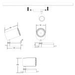 Трековый светильник Simple Story 2043-LED30TRW