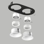 Встраиваемый светильник Lightstar Domino (214657+214606+214606+214006+214006) D6570606WMOD