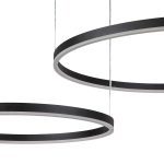 Подвесная люстра Indigo Galass 14001/2P Black V000030L