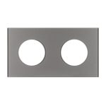 Рамка стеклянная на 2 поста Arlight FRM-GLARE-GC-2-GR 043837