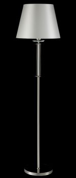 Торшер Crystal Lux Nicolas NICOLAS PT1 NICKEL/WHITE