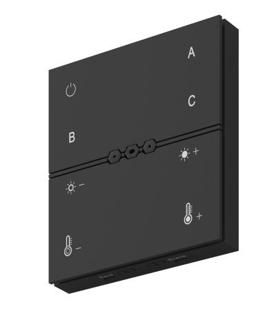 Беспроводная панель управления Maytoni Smart home DRC034-8-B