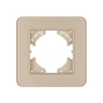 Рамка стеклянная на 1 пост Arlight FRM-OMALI-GS-1-GD 049667