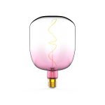 Лампа светодиодная филаментная Gauss E27 5W 1800K розовая 1010802105