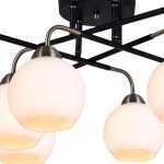 Люстра на штанге Illumico IL0252-8CSQ-79 BK AB