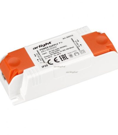 Блок питания Arlight ARJ-KE30300 (9W, 300mA) 025713