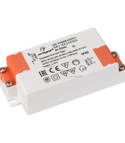 Блок питания Arlight ARJ-KE34350A (12W, 350mA, PFC) 023444