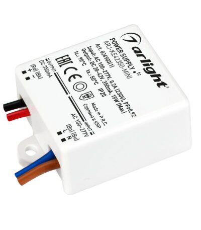 Блок питания Arlight ARJ-KE42350-MINI (15W, 350mA, PFC) 024903(1)