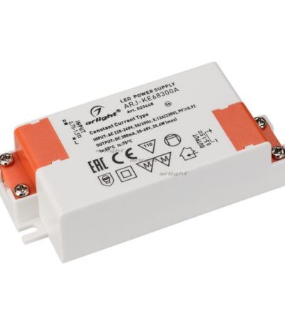 Блок питания Arlight ARJ-KE68300A (20W, 300mA, PFC) 023448