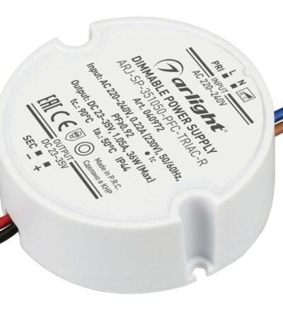 Блок питания Arlight ARJ-SP-351050-PFC-TRIAC-R (36W, 23-35V, 1050mA) 040972