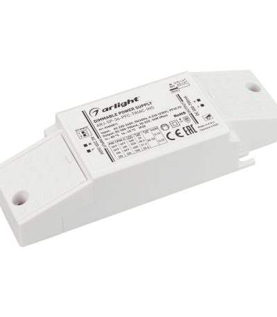 Блок питания Arlight ARJ-SP-36-PFC-Triac-INS (36W, 30-52V, 0.5-0.7A) 026058(1)