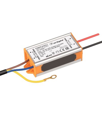 Блок питания Arlight ARPJ-SN-24350 (8W, 12-24V, 350mA, IP65) 045397