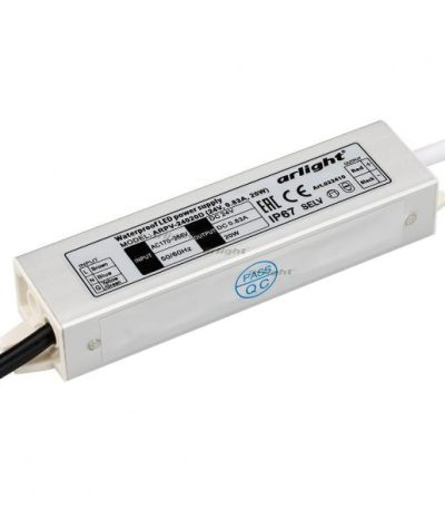 Блок питания Arlight ARPV-24020-D (24V, 0.8A, 20W) 022410