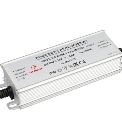 Блок питания Arlight ARPV-36200-A1 (36V, 5.55A, 200W) 035966