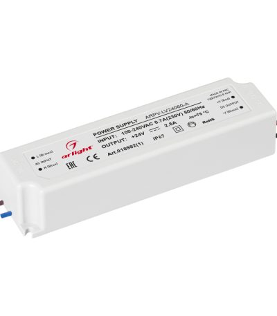 Блок питания Arlight ARPV-LV24060-A (24V, 2.5A, 60W) 018982(1)