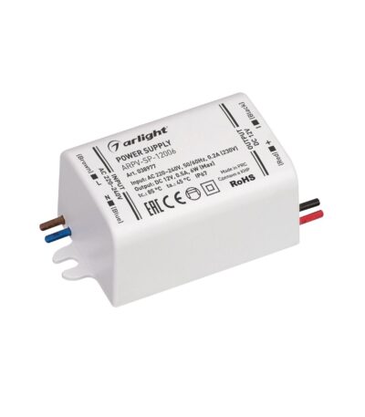 Блок питания Arlight ARPV-SP-12006 (12V, 0.5A, 6W) 038977