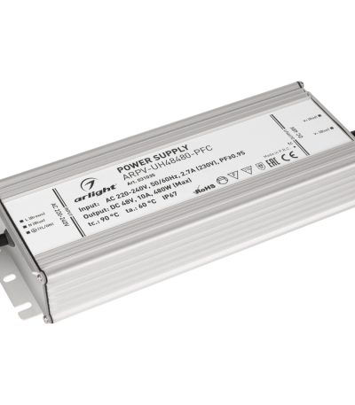 Блок питания Arlight ARPV-UH48480-PFC (48V, 10A, 480W) 031035