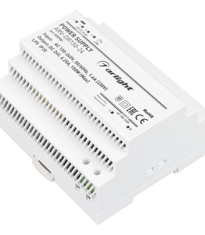 Блок питания Arlight ARV-DR150-24 (24V, 6.25A, 150W) 035700
