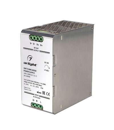 Блок питания Arlight ARV-DRP240-24-B (24V, 10A, 240W, PFC) 037155