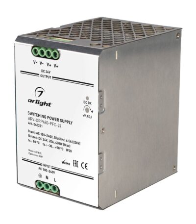 Блок питания Arlight ARV-DRP480-PFC-24 (24V, 20A, 480W) 040231